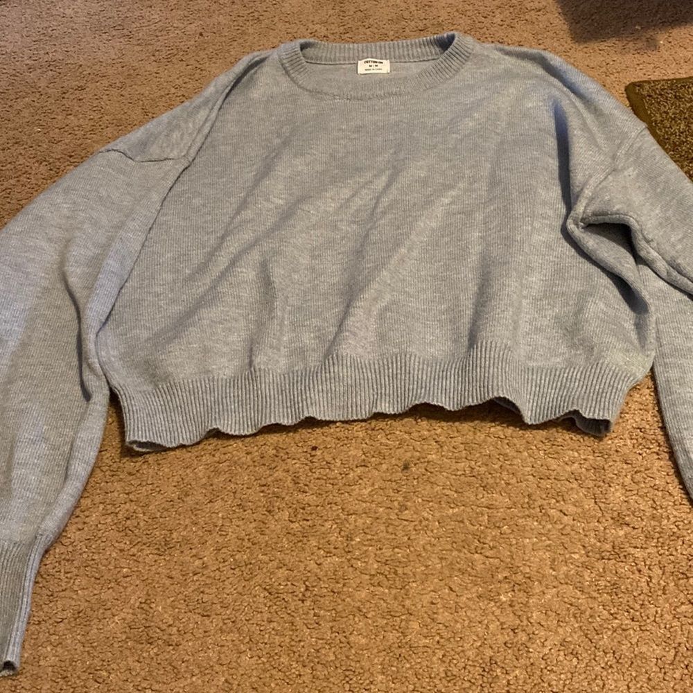 Cotton on blue sweater M